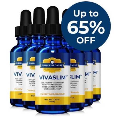 VivaSlim natural weight support solution presented in the final offer section
